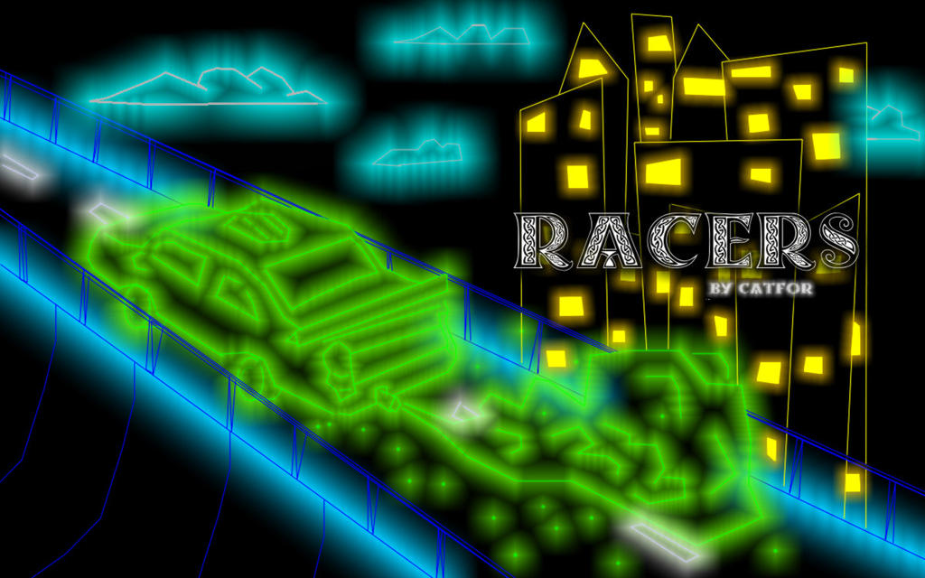 Neon Racers by Catfor on DeviantArt