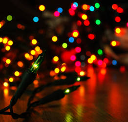 christmas lights.
