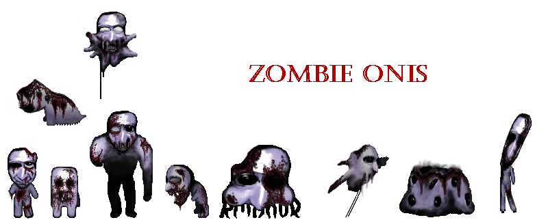 Ao Oni] The Zombie Onis by TaxFraudster on DeviantArt