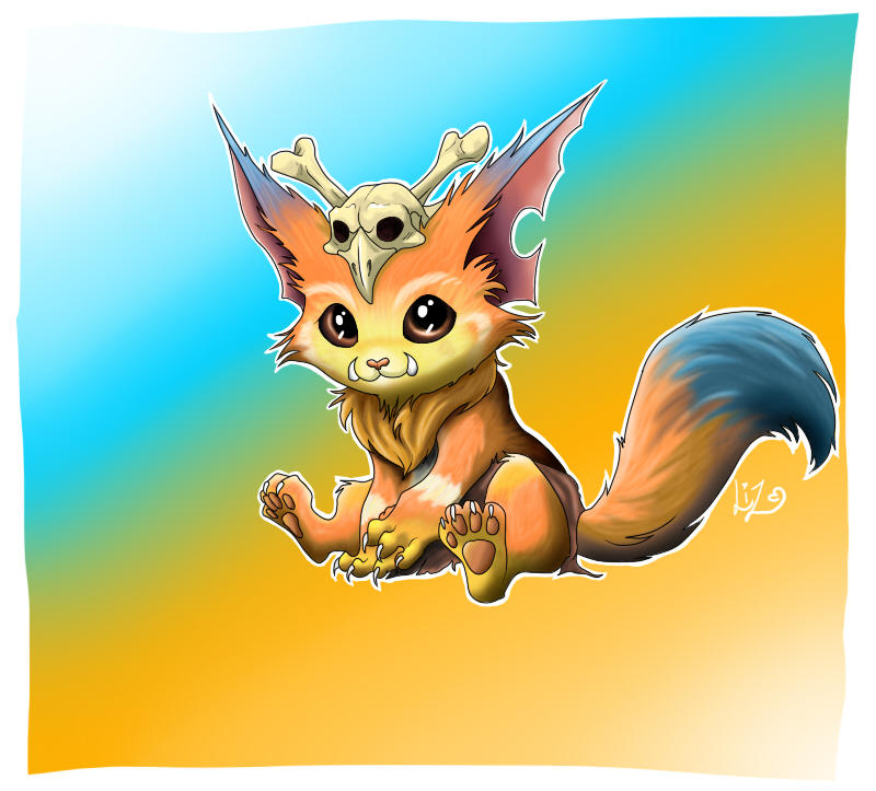 Gnar // League of Legends by LizcoresDrawing on DeviantArt