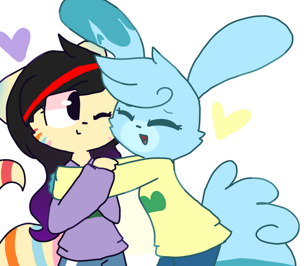 hug me!!! :PC: by Bunaberry on DeviantArt