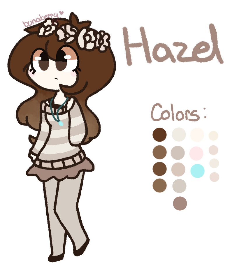 Hazel :ref: by Bunaberry on DeviantArt