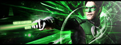 Green Lantern Signature