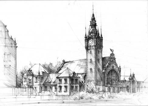 Gdansk Railway Station/Dworzec Kolejowy w Gdansku