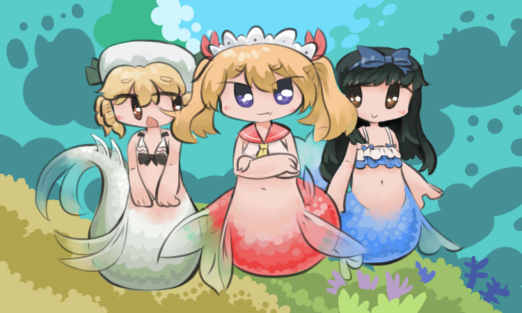 The Three Mermaids