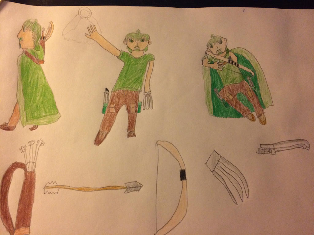 Wind spirit (weapons and poses)