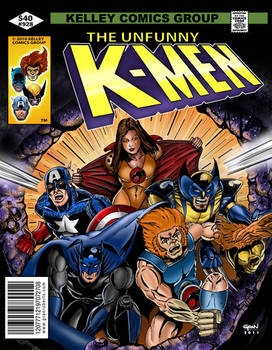 Unfunny K-Men Parody Print