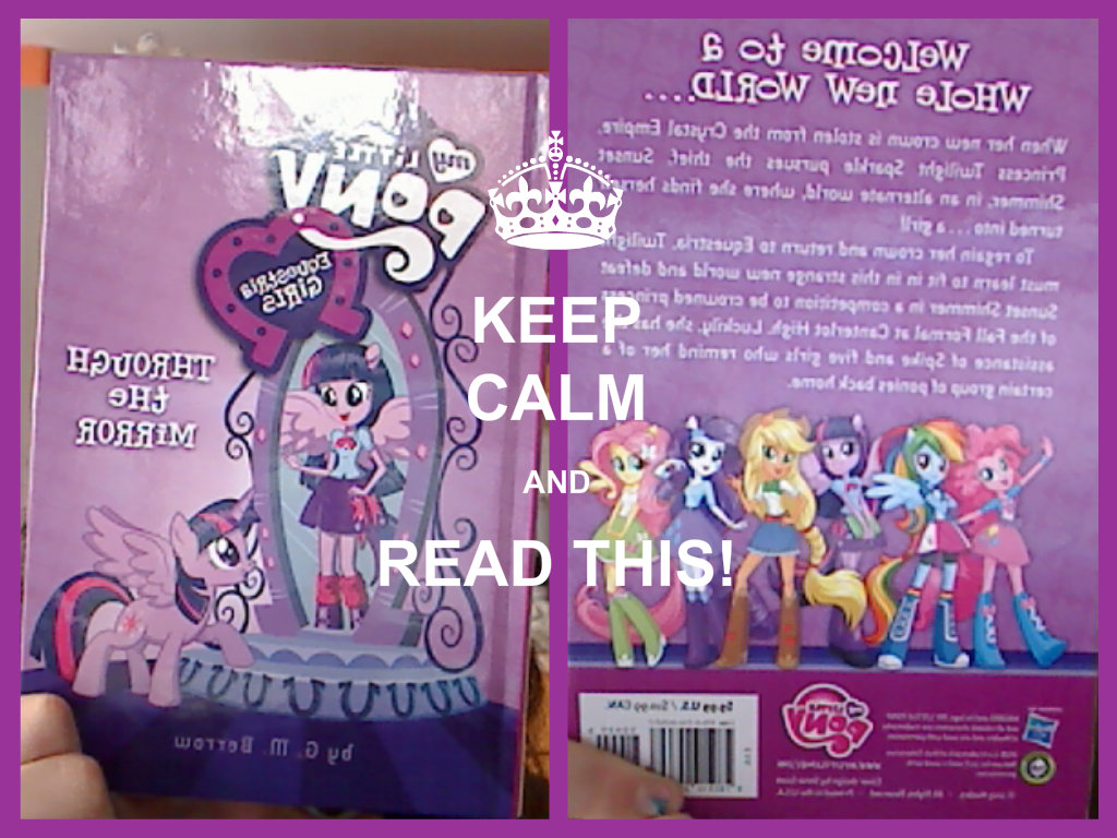 Equestria Girls Book Ieeeeek!