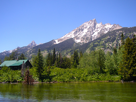 Cabin in the Tetons