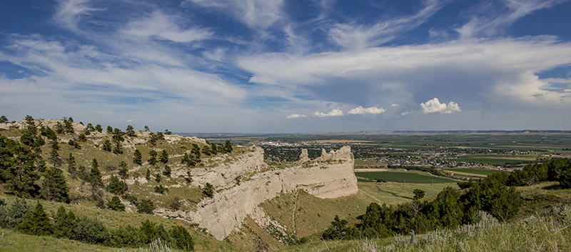 View From Scotts Bluff