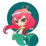 chibi mermaid