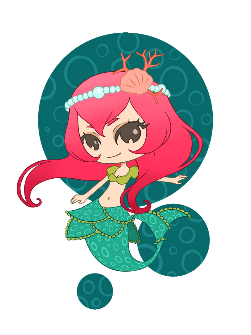 chibi mermaid