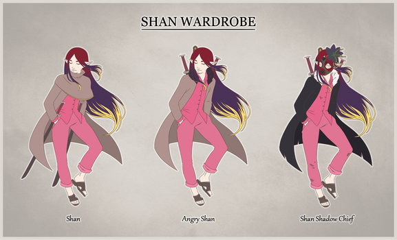 Commission : Shan Wardrobe