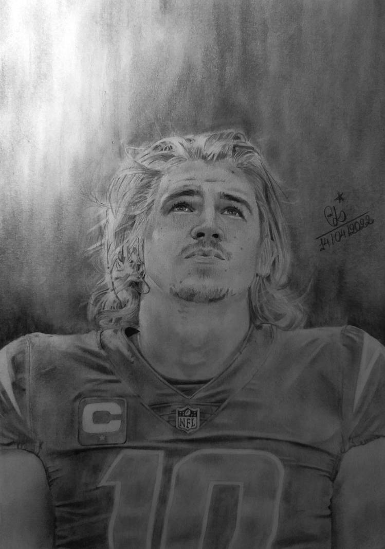 Justin Herbert by Nikitovitch on DeviantArt