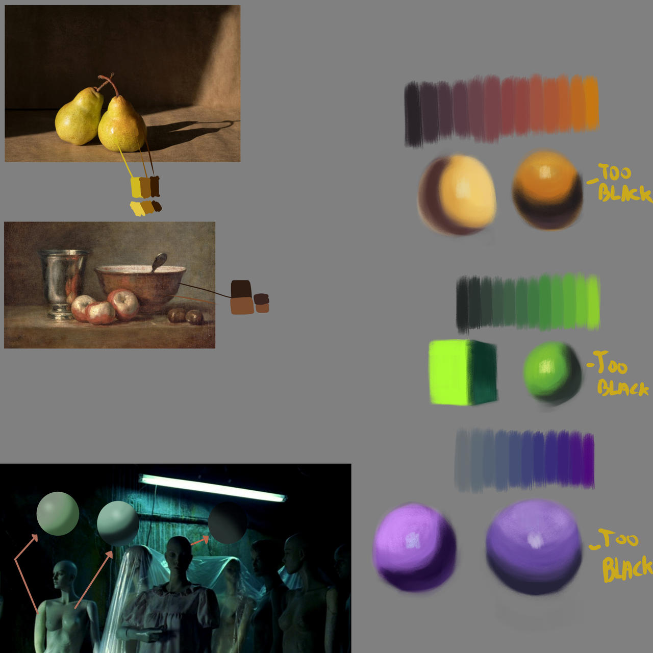 Colorsphere Exercise Color exercices by NeeSanTheBlackBird on DeviantArt
