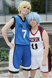 KiseandKuroko Cosplay from Kuroko no Basket