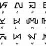 Throne Alphabet Runes