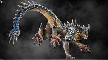 Marshfang Full body (Render:Arnold) 3