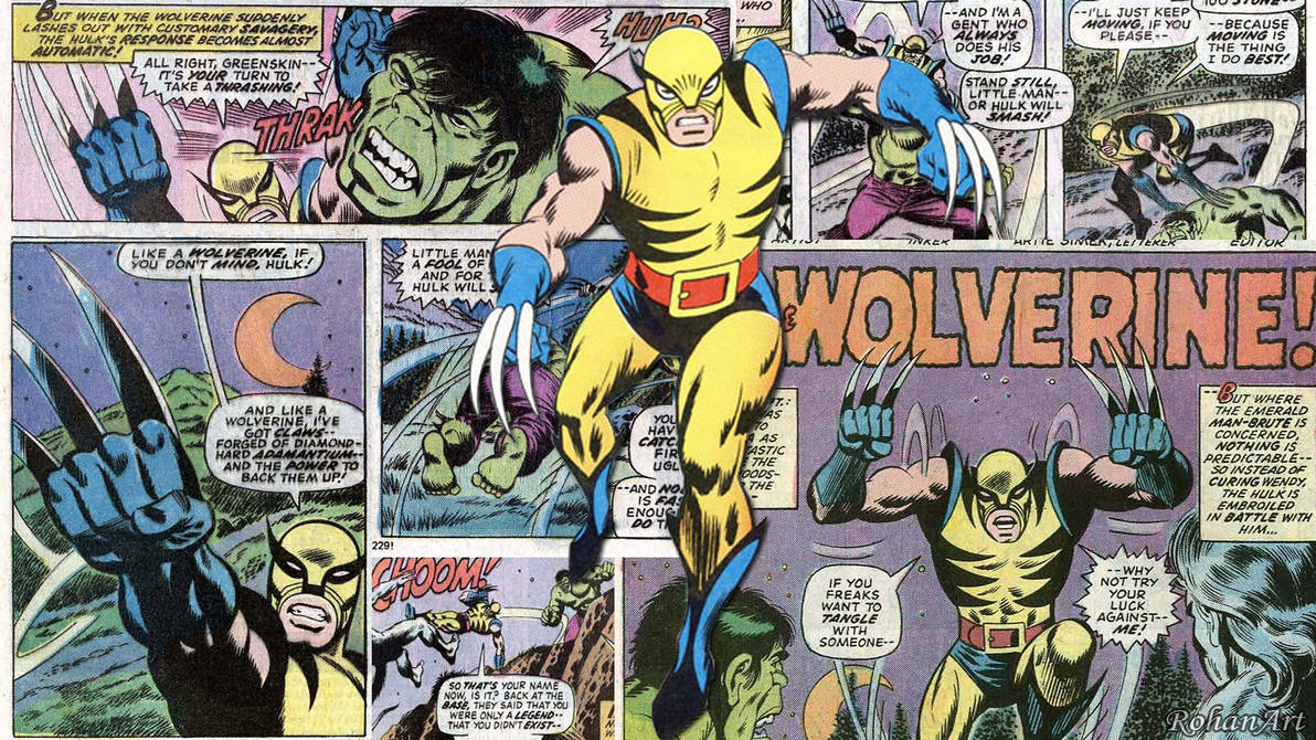 Wallpaper The Wolverine (First Appearance) by RohanArt on DeviantArt