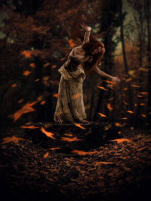 The Autumn Dance by PakinamElBanna