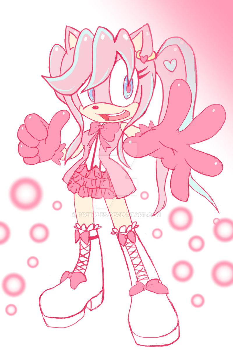 Sonic fan based character OC for commission by PixiTales on DeviantArt