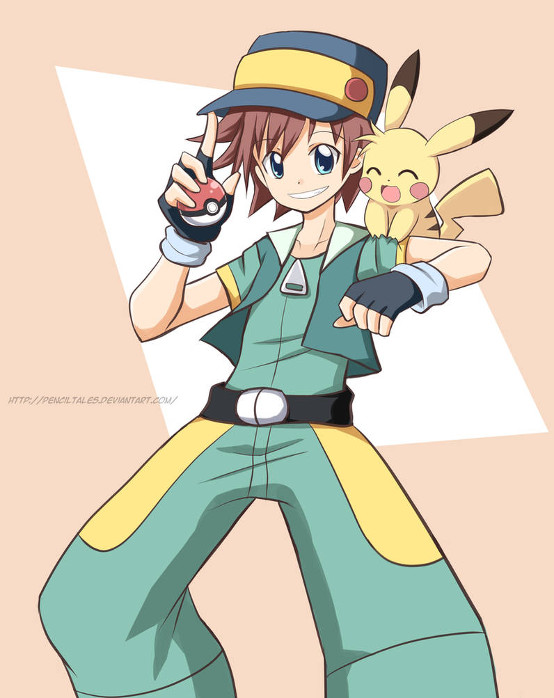 Pokemon Fanart - Ritchie and Sparky by PixiTales on DeviantArt