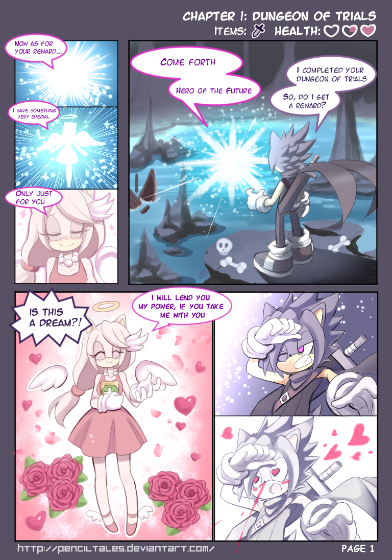 Chase Hedgehog Page1 Picking up girls in a Dungeon