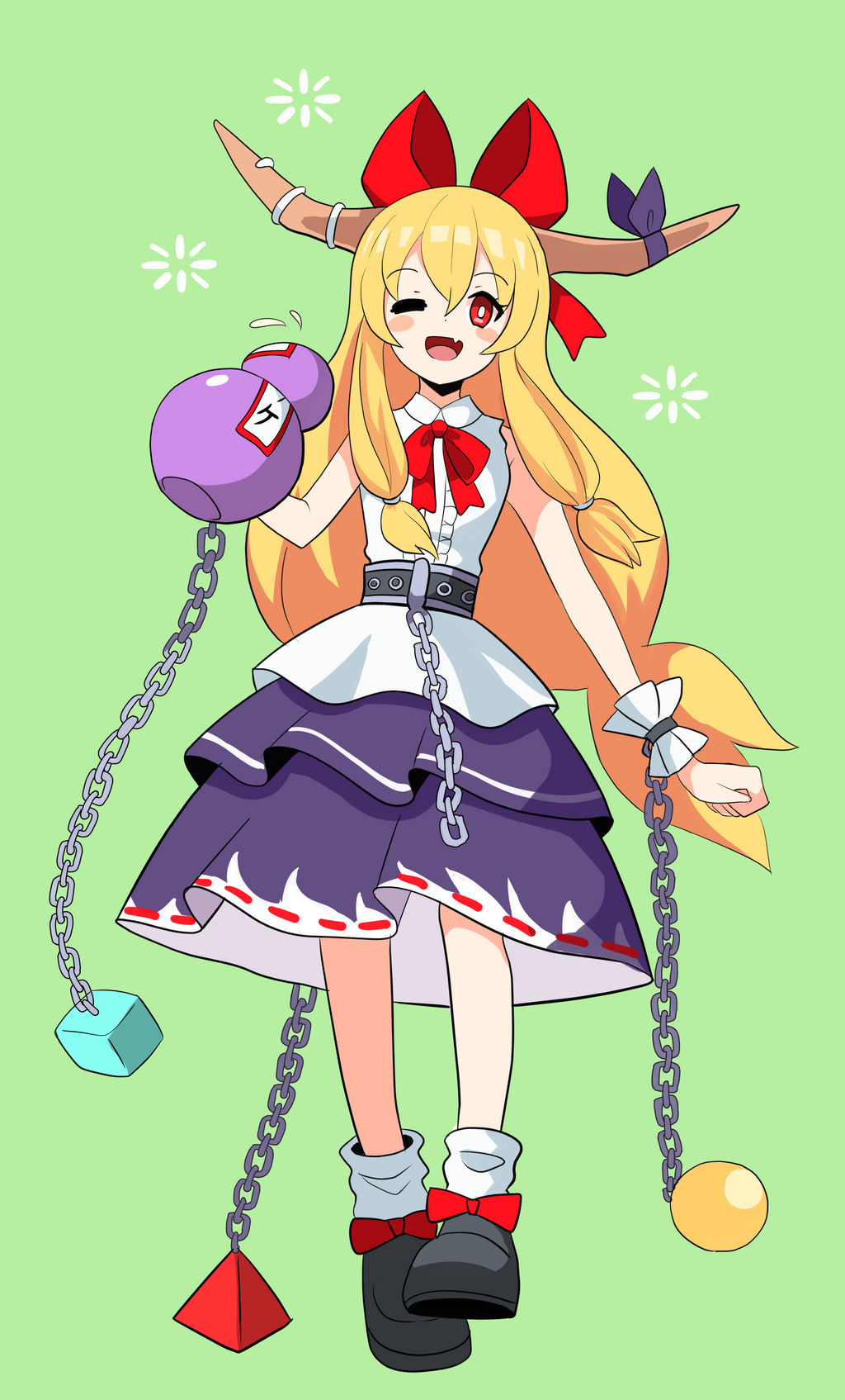 Touhou Fanart Suika Ibuki By Pixitales On Deviantart Touhou Fanart Suika Ibuki By Pixitales On Deviantart