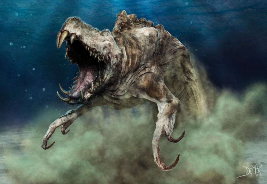 Sand Raptor of the Sea by D3m3k on DeviantArt