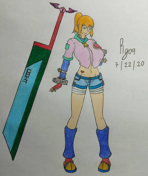 Guilty Gear OC: Annalyn Light (Colored)