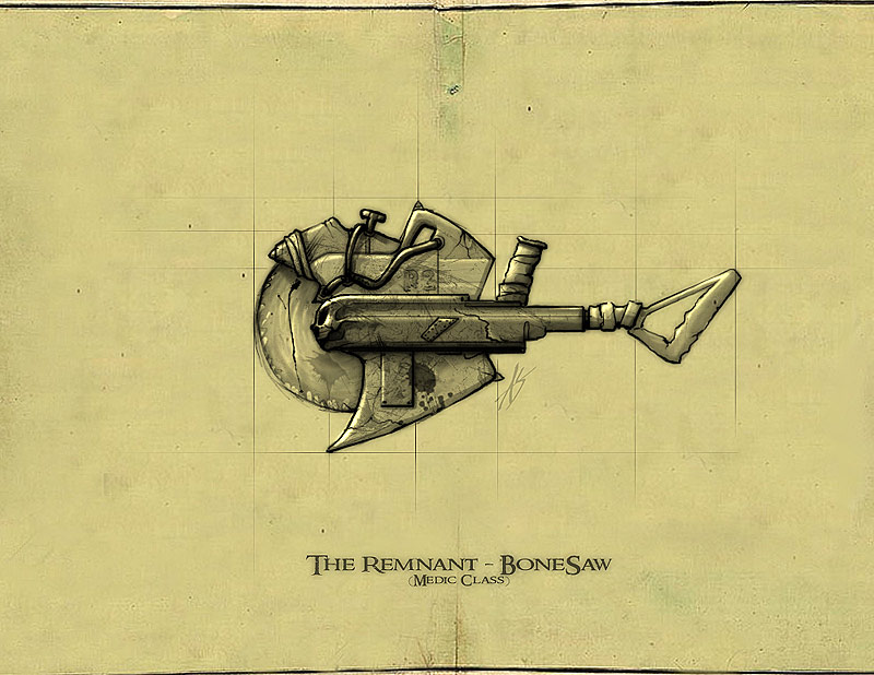 Bonesaw Concept Art