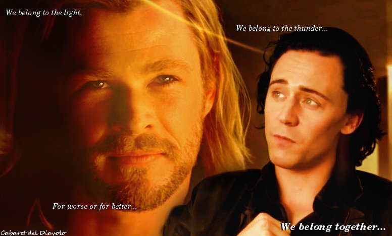 Thor and Loki - We Belong