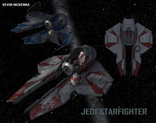 Jedi Starfighter by CC-5052