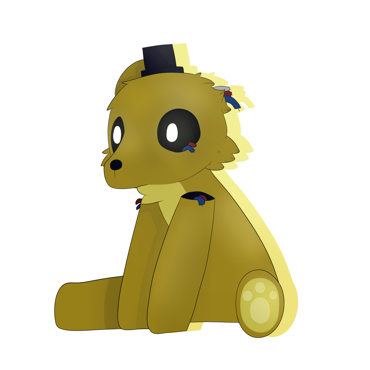 Golden Freddy Fan Art By PancakeProductions1 On DeviantArt golden-freddy-fan-art-by-pancakeproductions1-on-deviantart