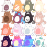 [CLOSED] Pillow Kitties Pixelated