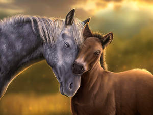 Mare + Foal