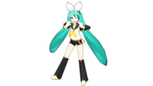 Hatsune Miku Rin Style (Project DIVA)