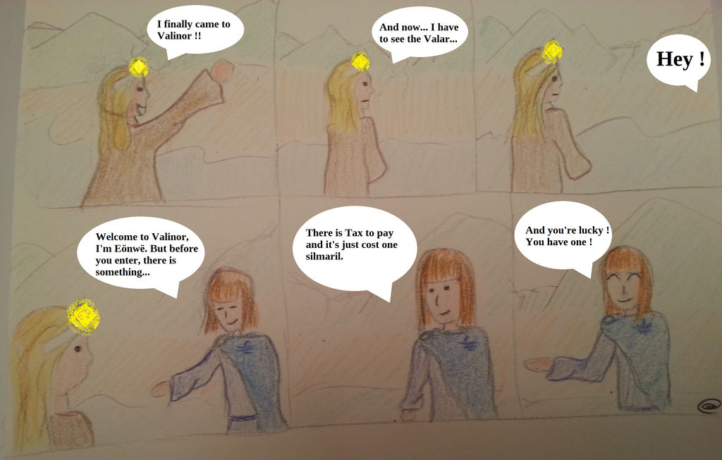 Tax in Valinor by Twinsene
