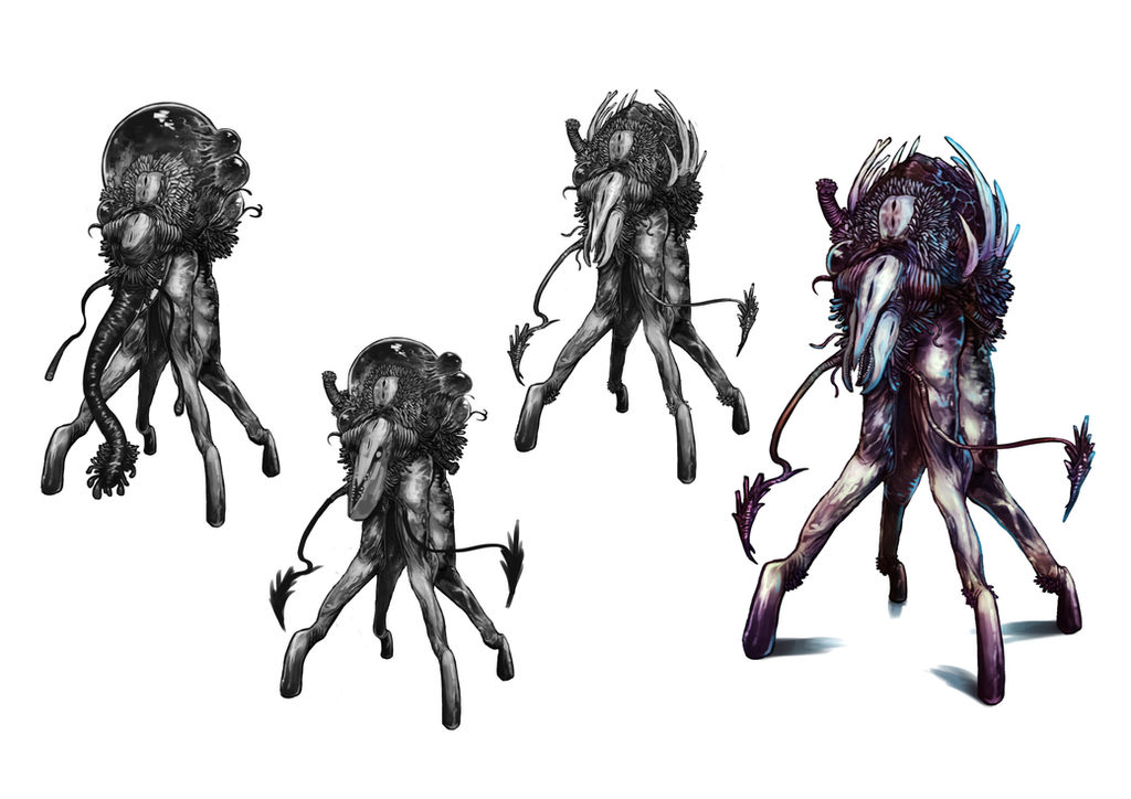 Peripheral Monster monster by YellowParrotTW on DeviantArt