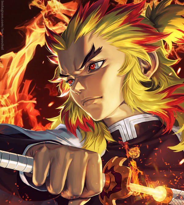 Rengoku by atomiiii on DeviantArt