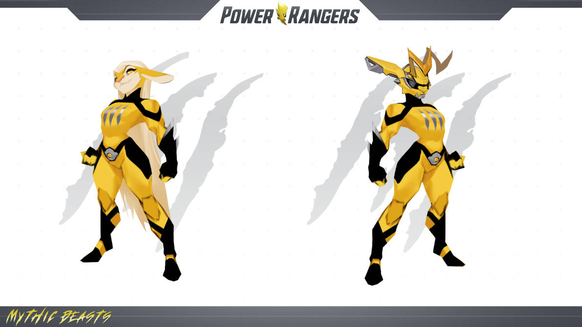 Power Rangers - Yellow by TheMrMist on DeviantArt
