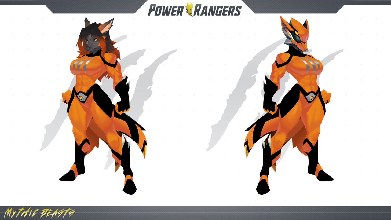 Orange Fox Ranger Pr Power Rangers - Orange by TheMrMist on DeviantArt