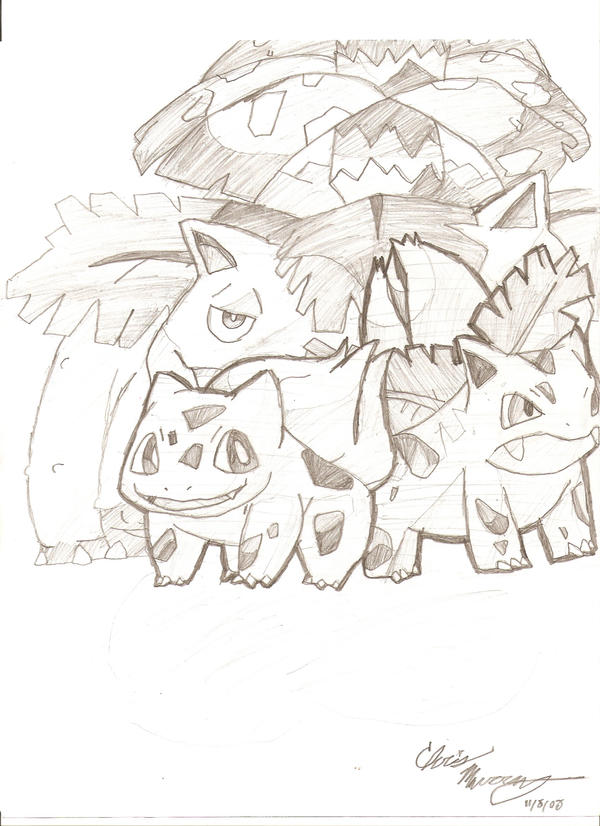 Bulbasaur Digimon Bulbasaur Evolutions by Hazei on DeviantArt