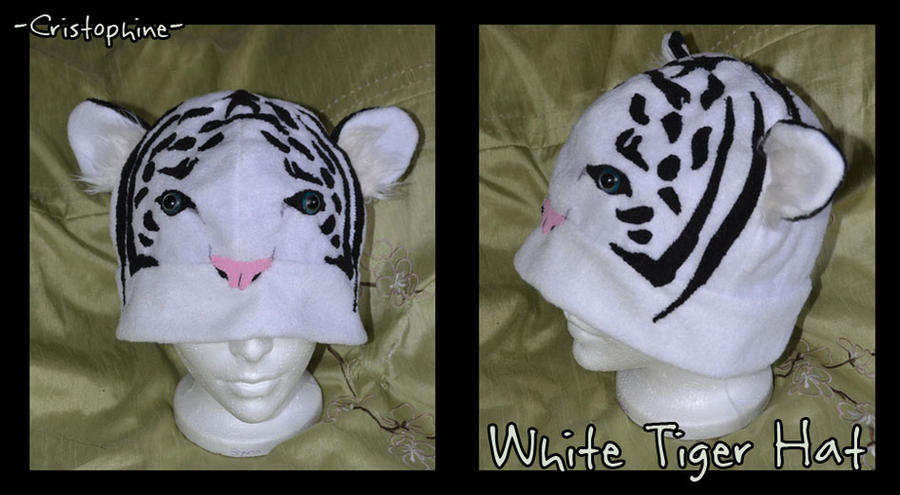 White Tiger Hat