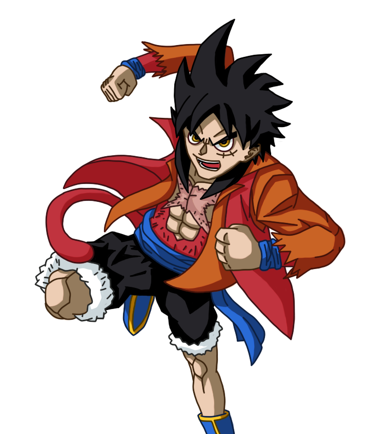 Goffu Goku X Luffy By Rainbowkai On Deviantart
