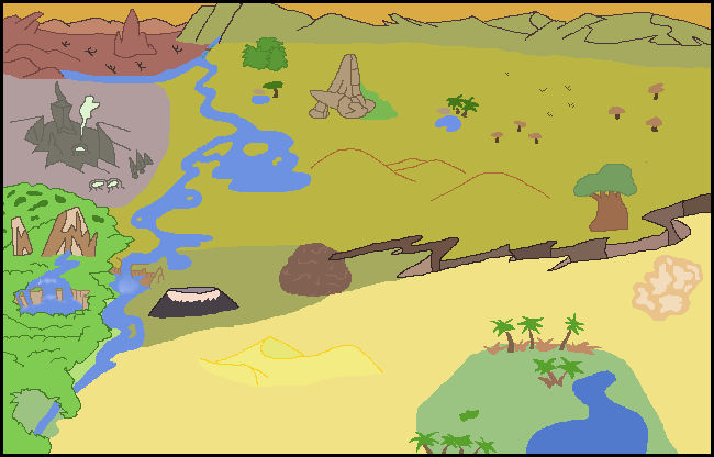 Map by TheLionKingEpic on DeviantArt