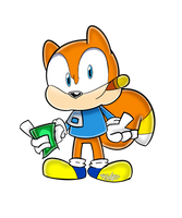 Conker Al Estilo De Sonic