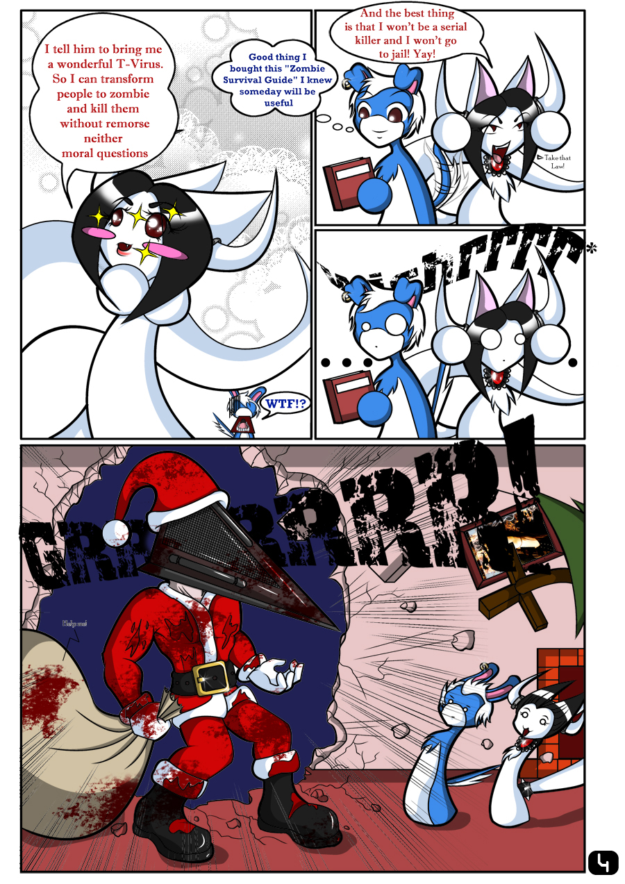 Santa Pyramid Head-Comic Pg:4