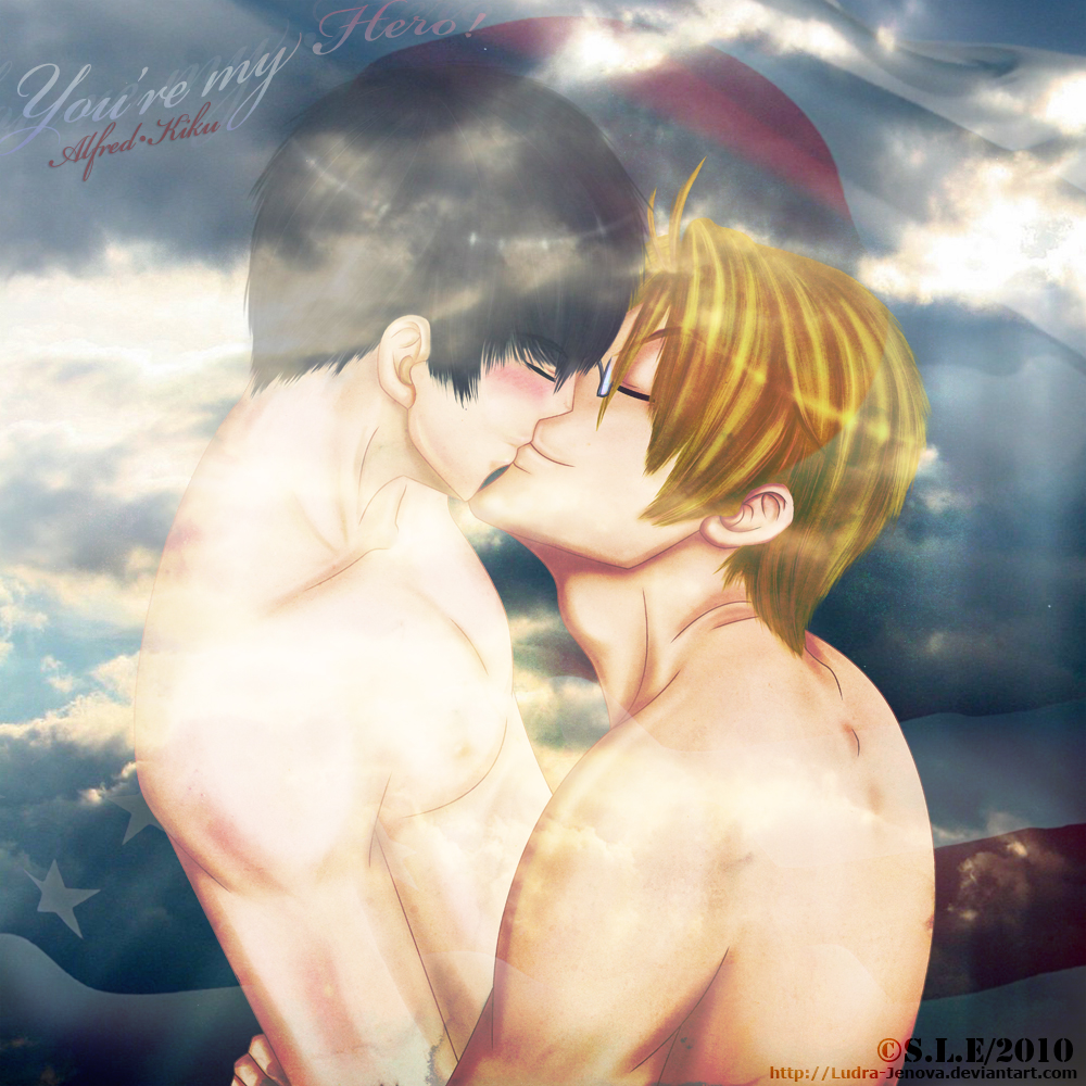 APH+You're my Hero+:Yaoi:+