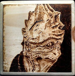 Urdnot Wrex from Mass Effect Woodburn